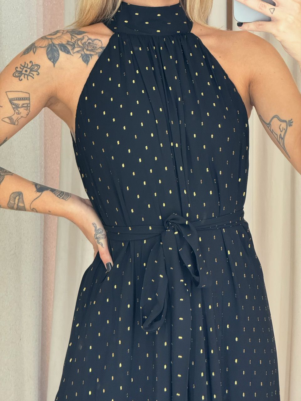VESTIDO CF BIANCA preto