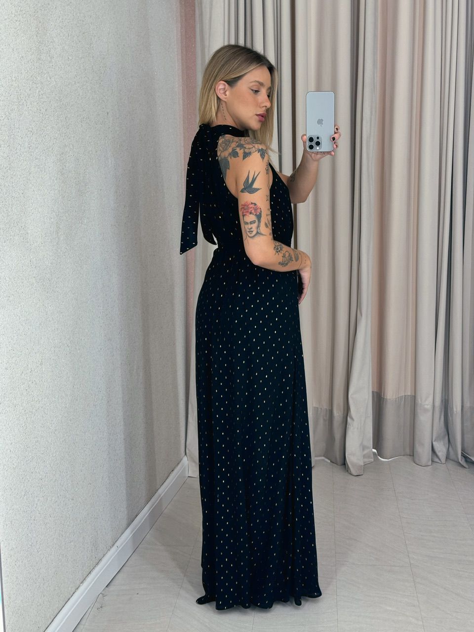 VESTIDO CF BIANCA preto