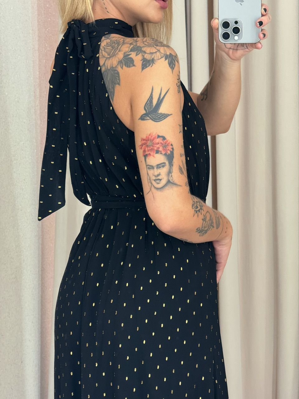 VESTIDO CF BIANCA preto