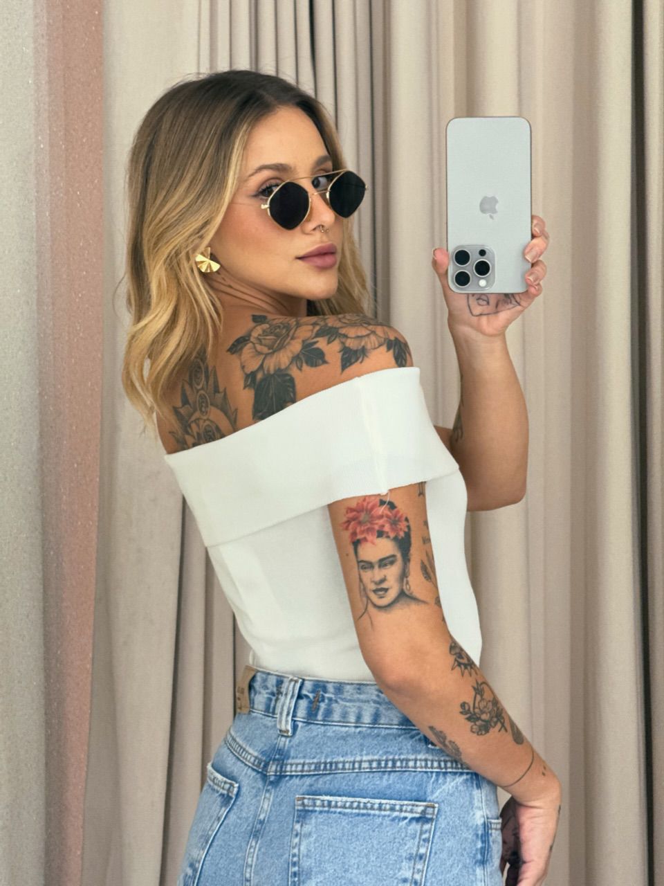 BLUSA ARIANA OMBRO A OMBRO OFF