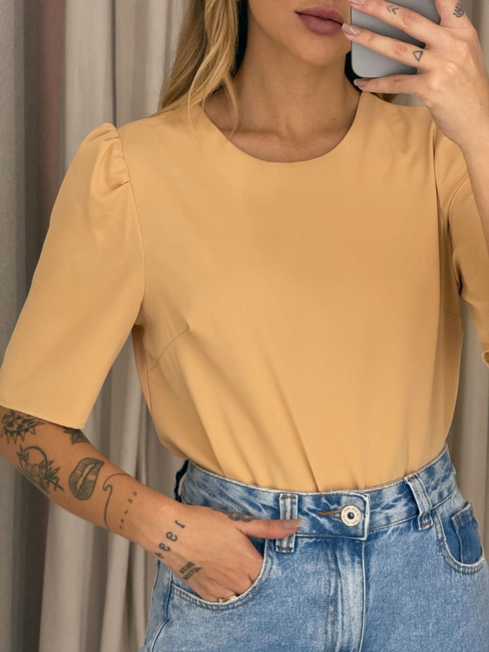 BLUSA KAREN BASIC NUDE