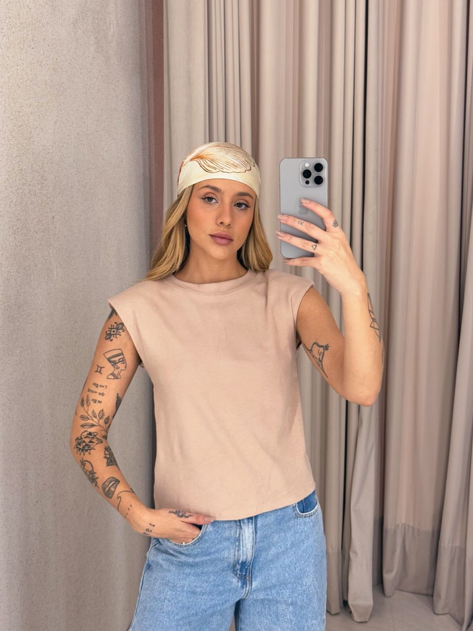 BLUSA JOANA MUSCLE NUDE