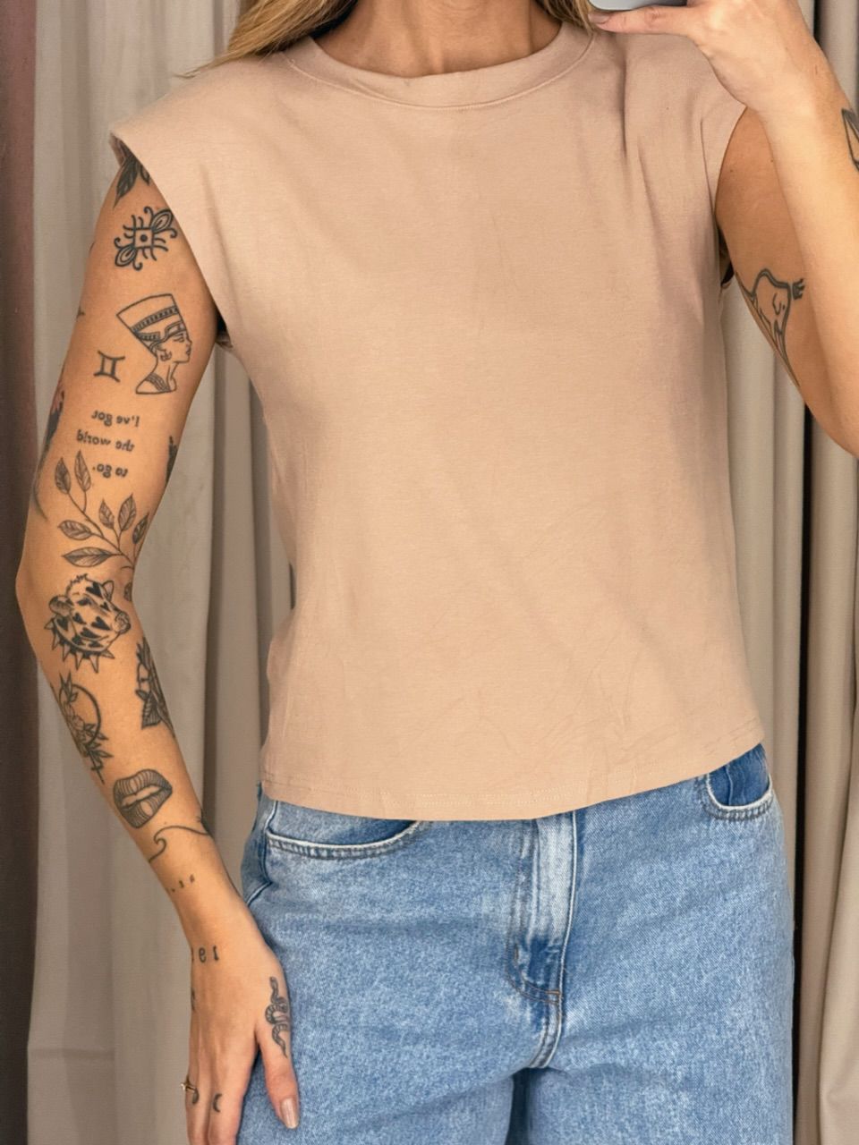 BLUSA JOANA MUSCLE NUDE