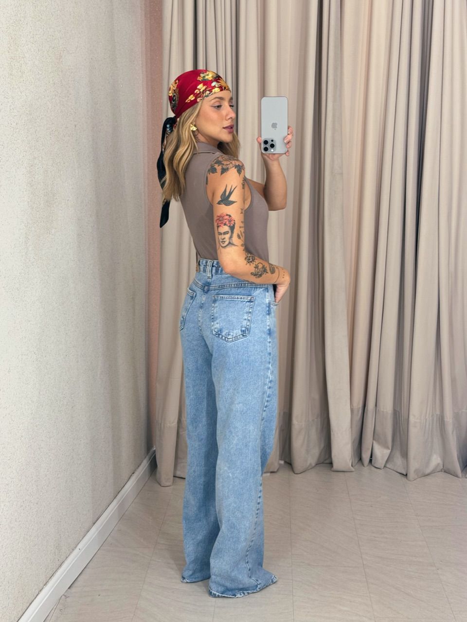 BODY ISADORA GOLA CAQUI