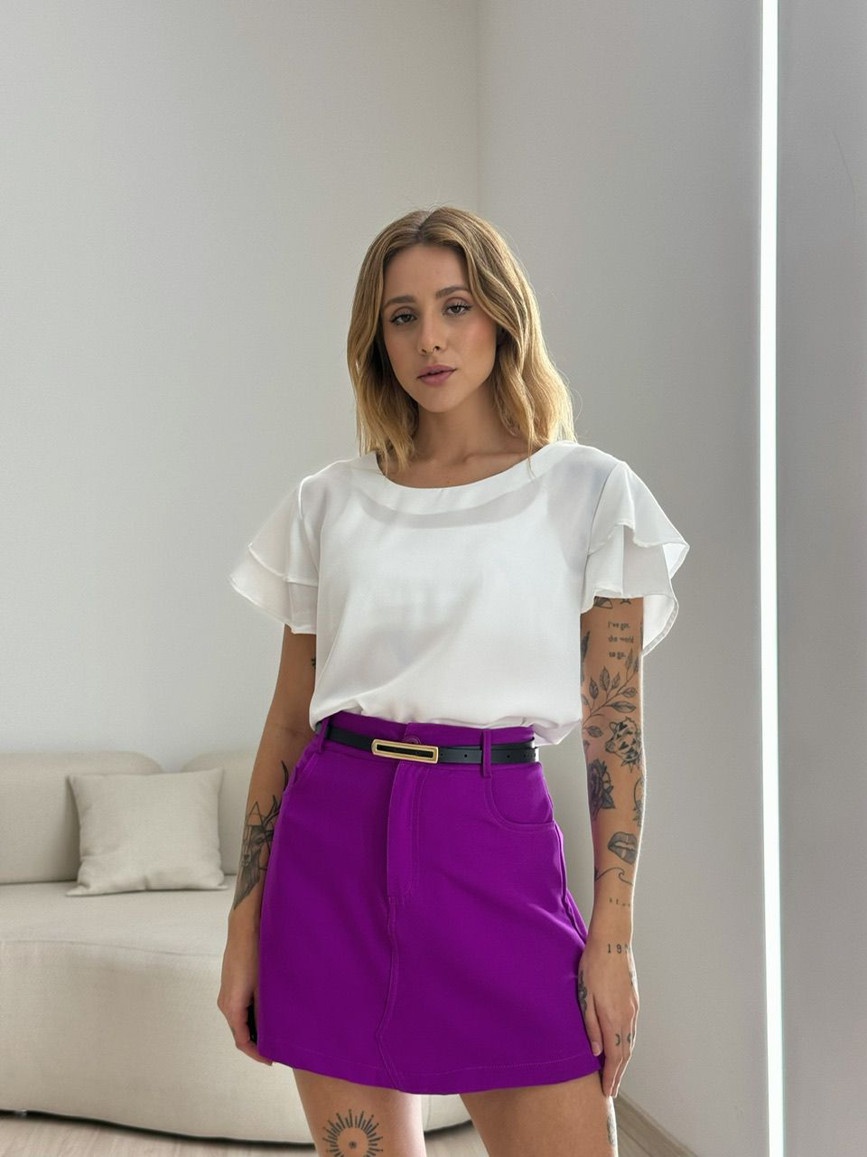 BLUSA ALLANA MANGA DUPLA OFF