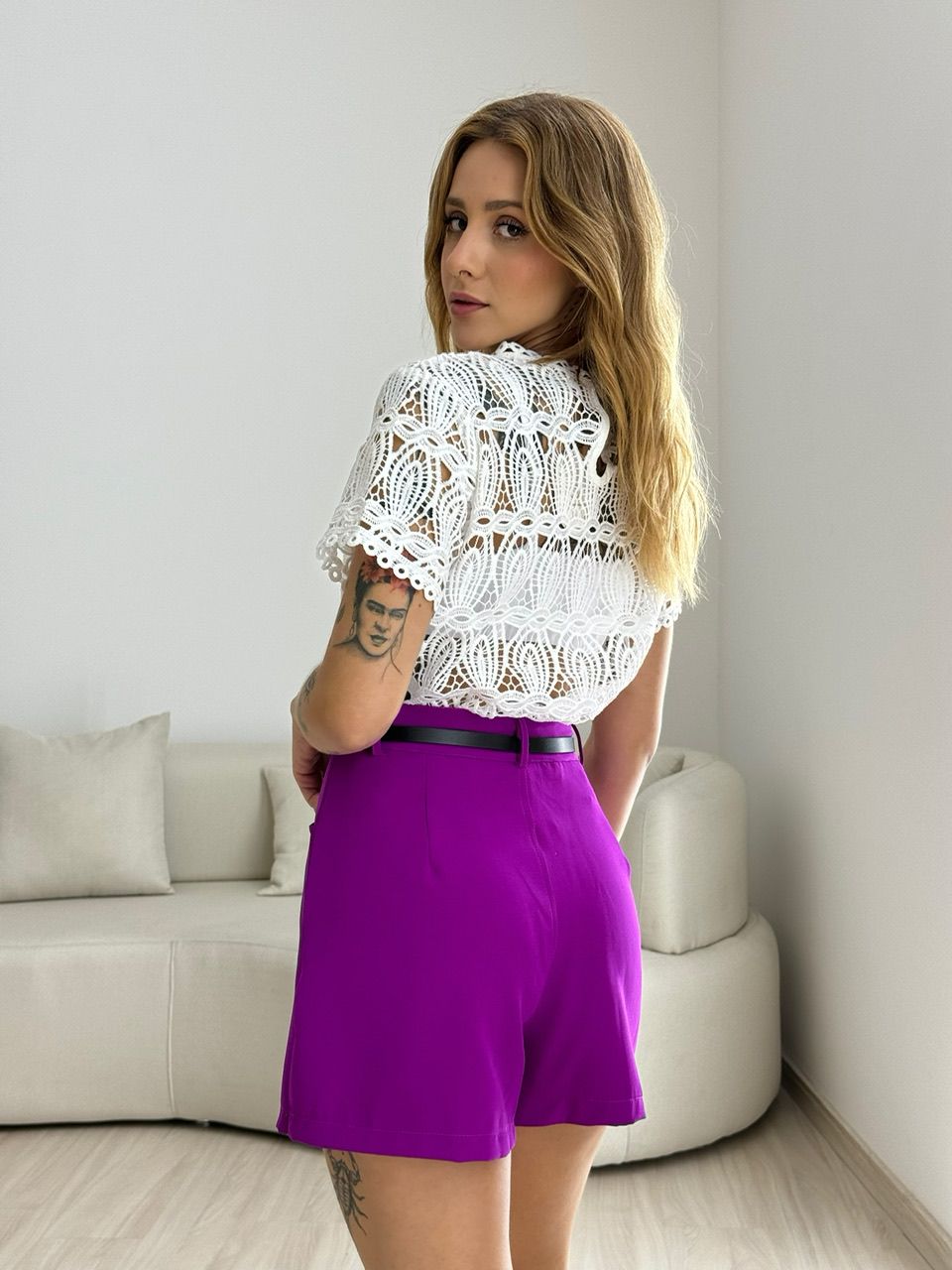 BLUSA CLARA GUIPIR OFF
