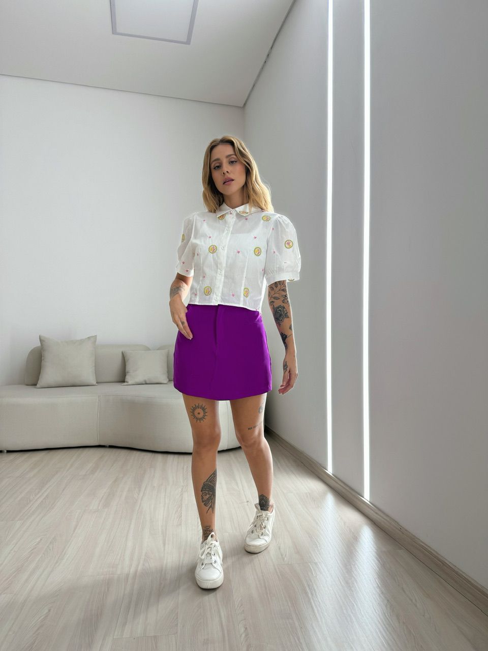 CAMISA MARIANE CURTA OFF