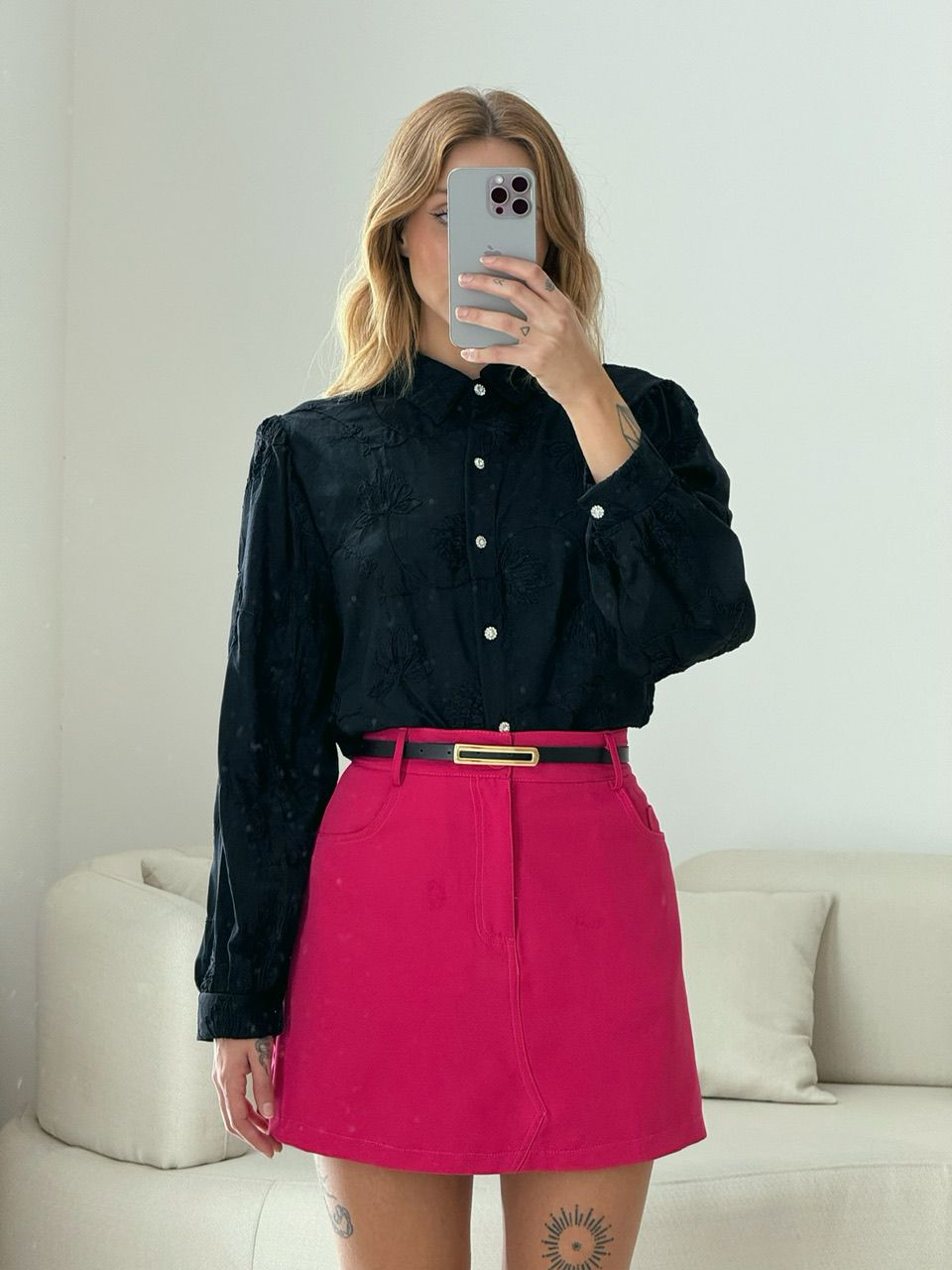 SHORT SAIA SAMANTA PINK