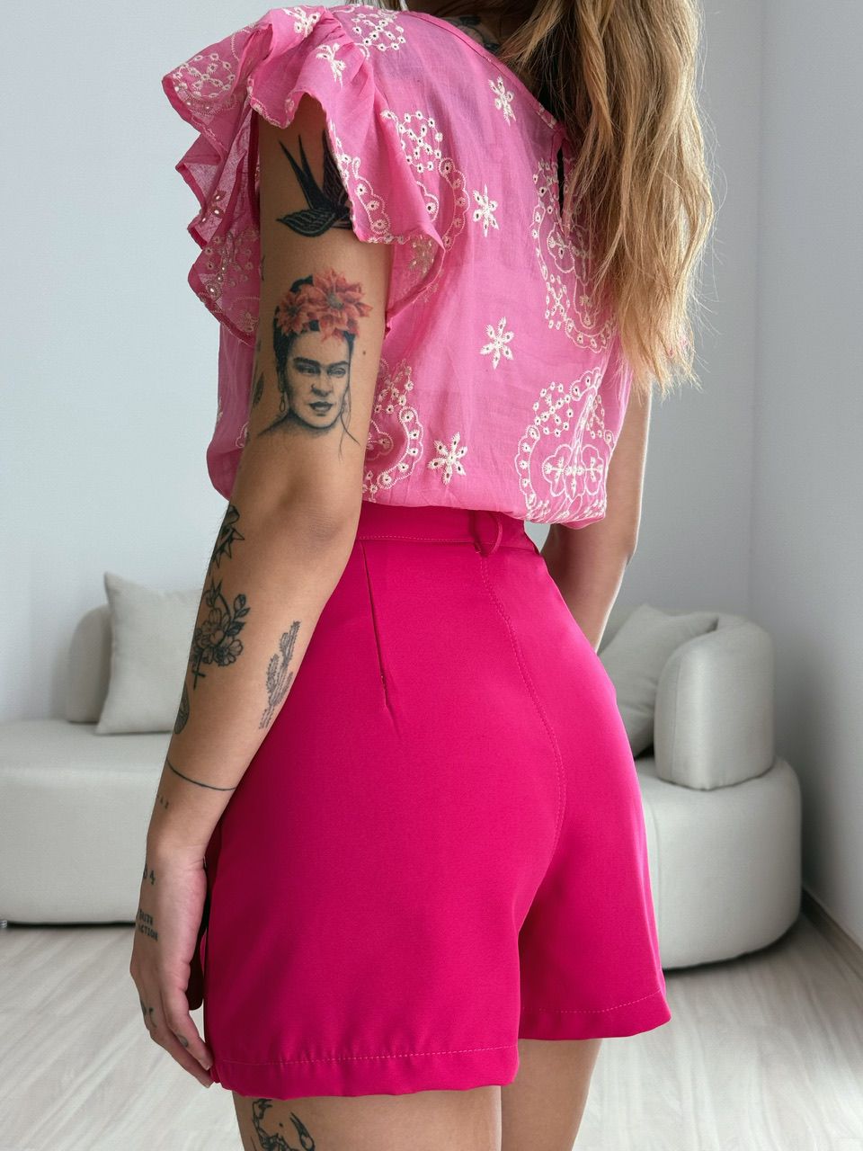 SHORT SAIA SAMANTA PINK