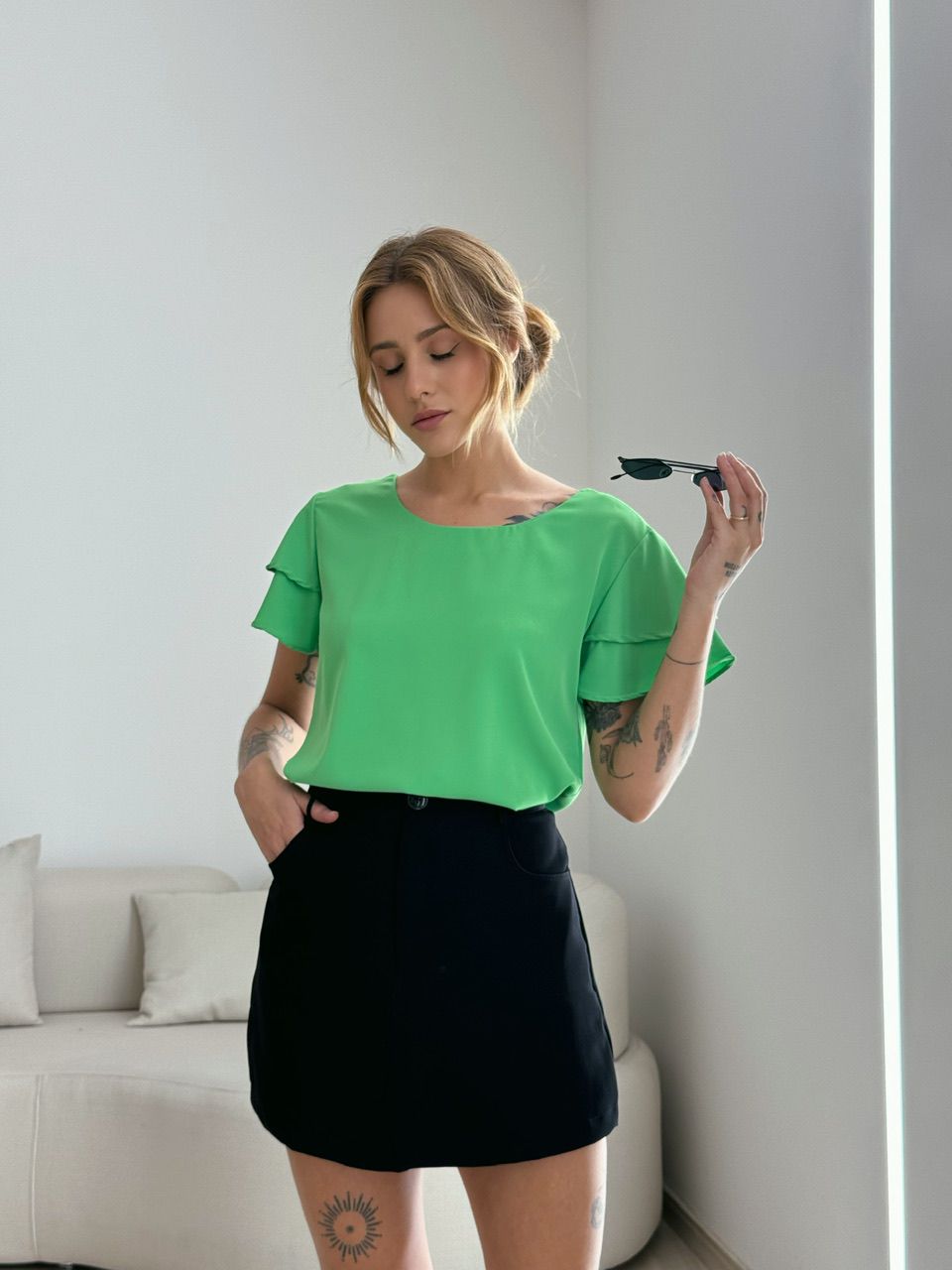 SHORT SAIA SAMANTA PRETO