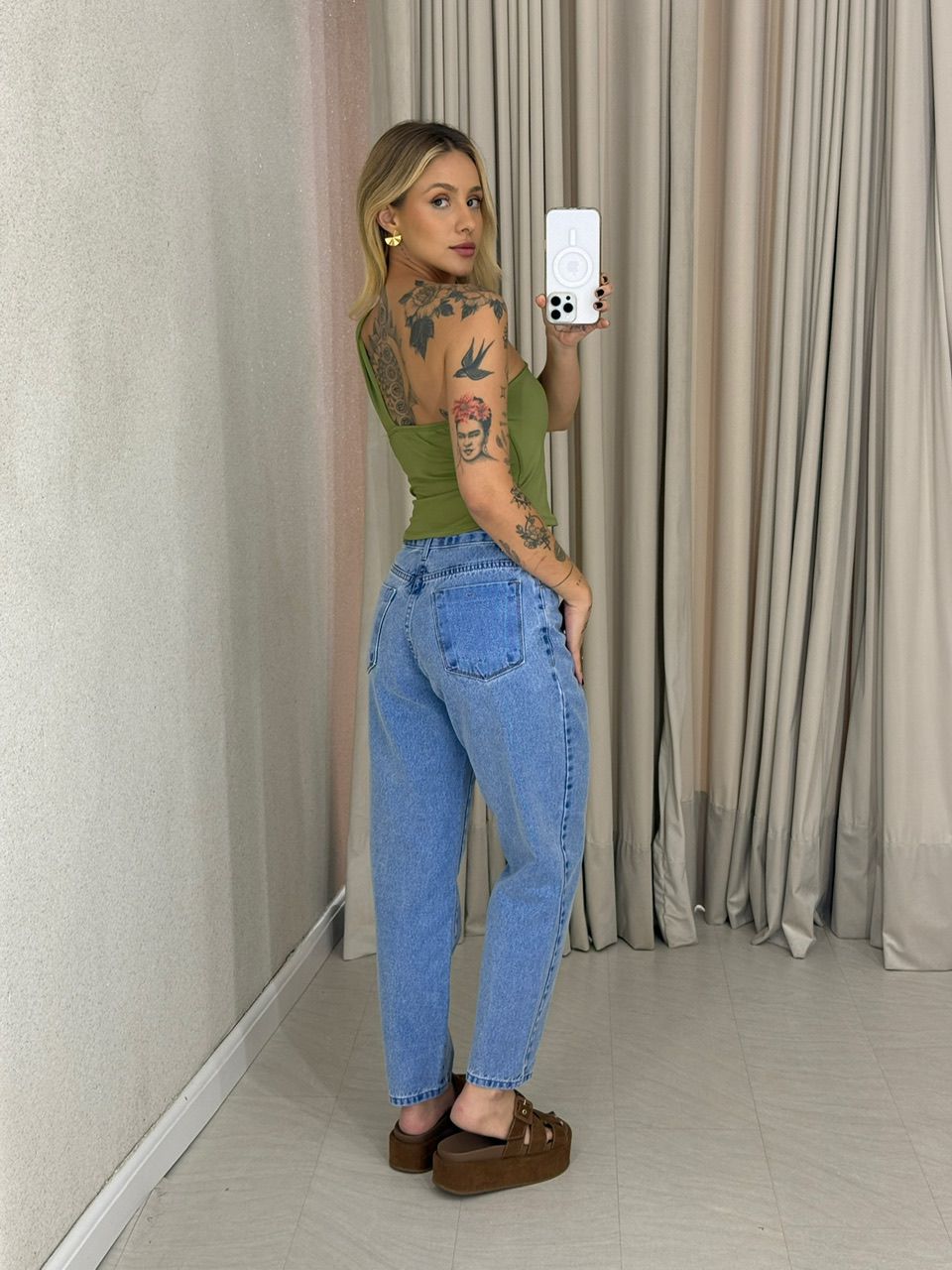 CROPPED DANDARA NÓ VERDE
