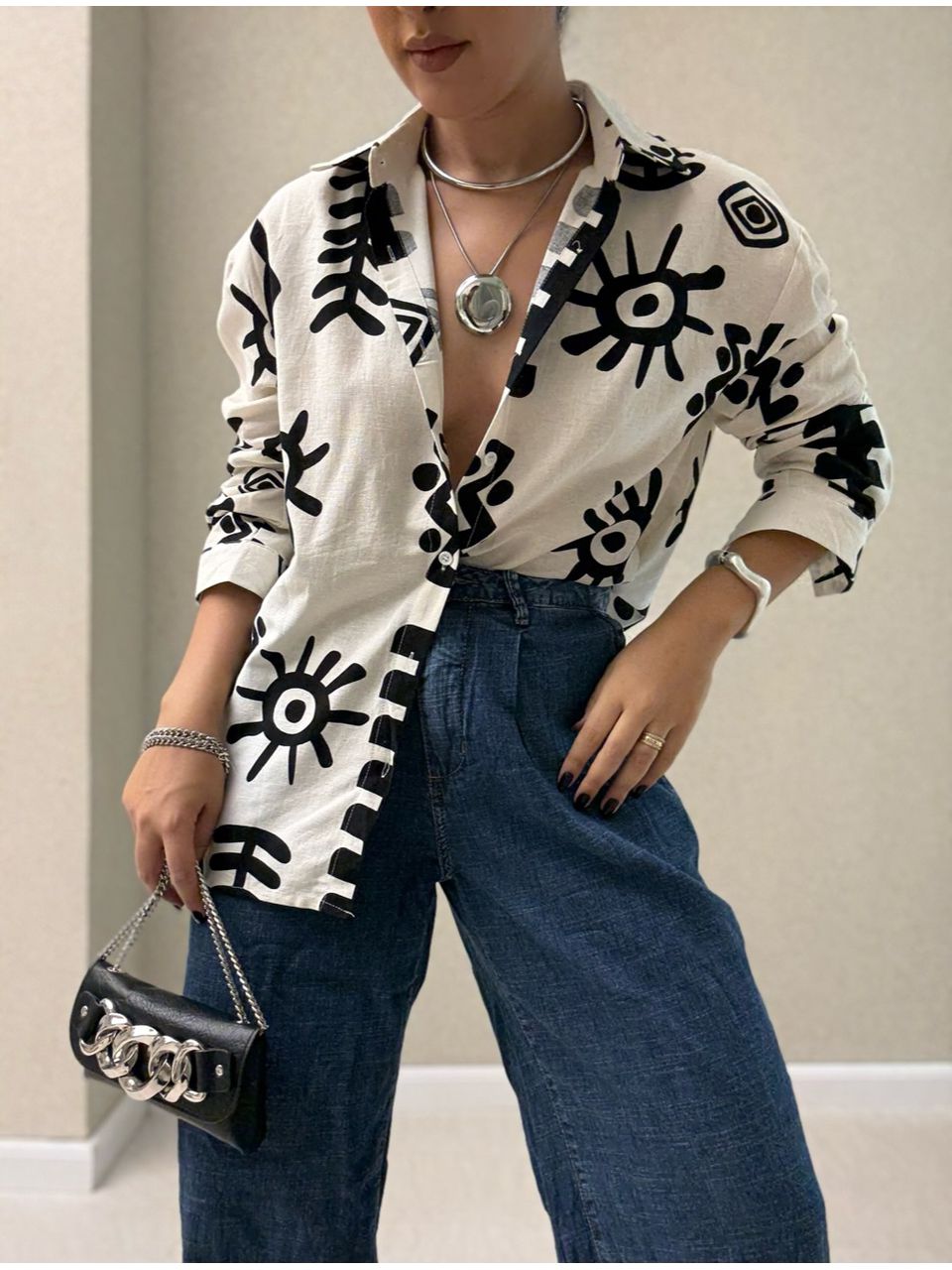 CONJUNTO ANA BEATRIZ ESTAMPADO OFF