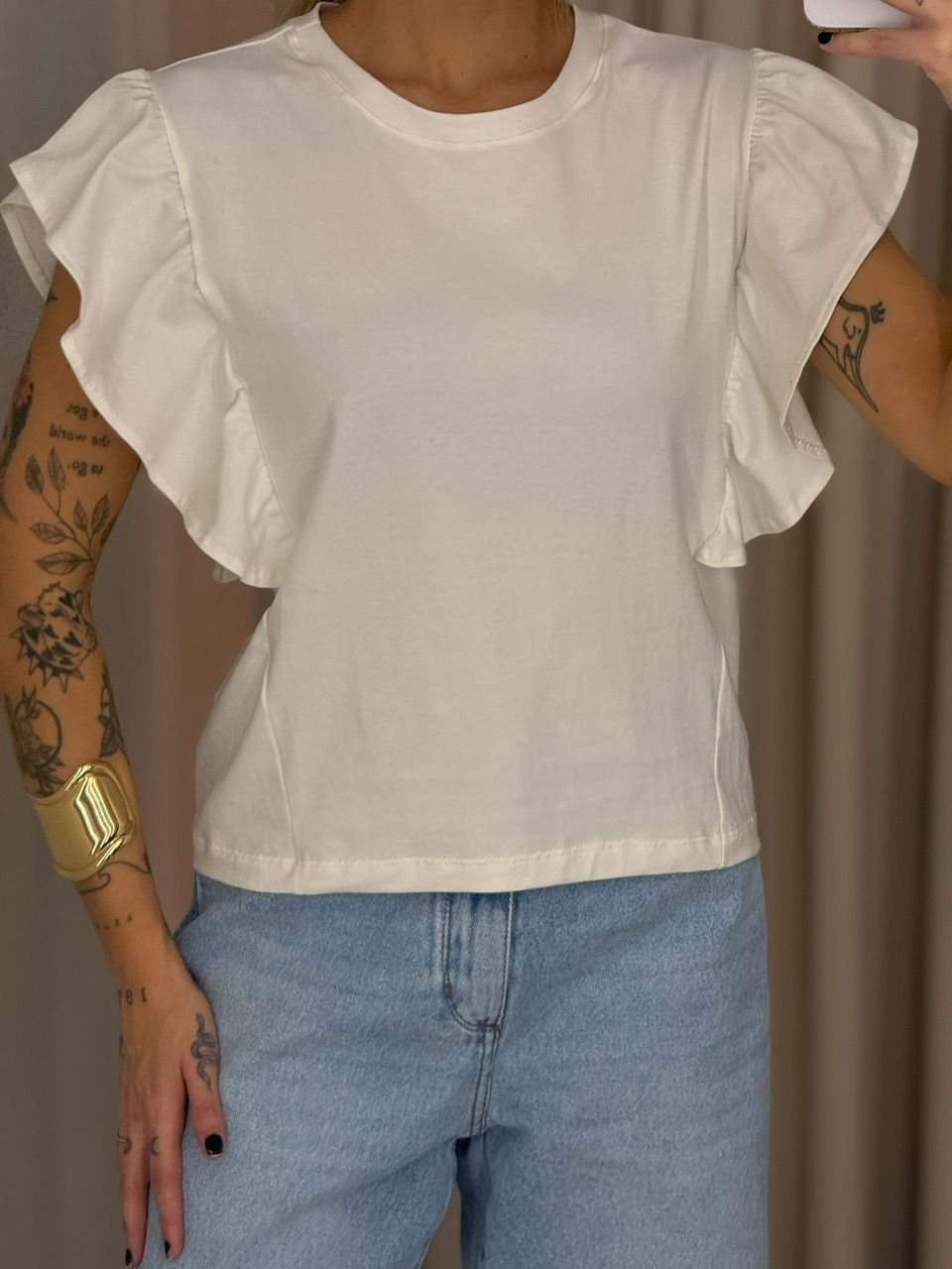 BLUSA ANA CLARA BABADOS OFF