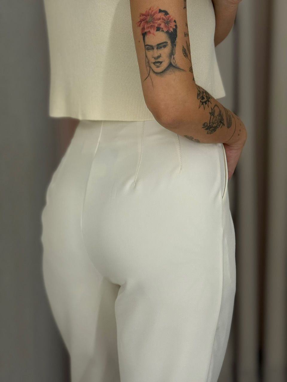 CALÇA AURORA ALFAIATARIA MARFIM