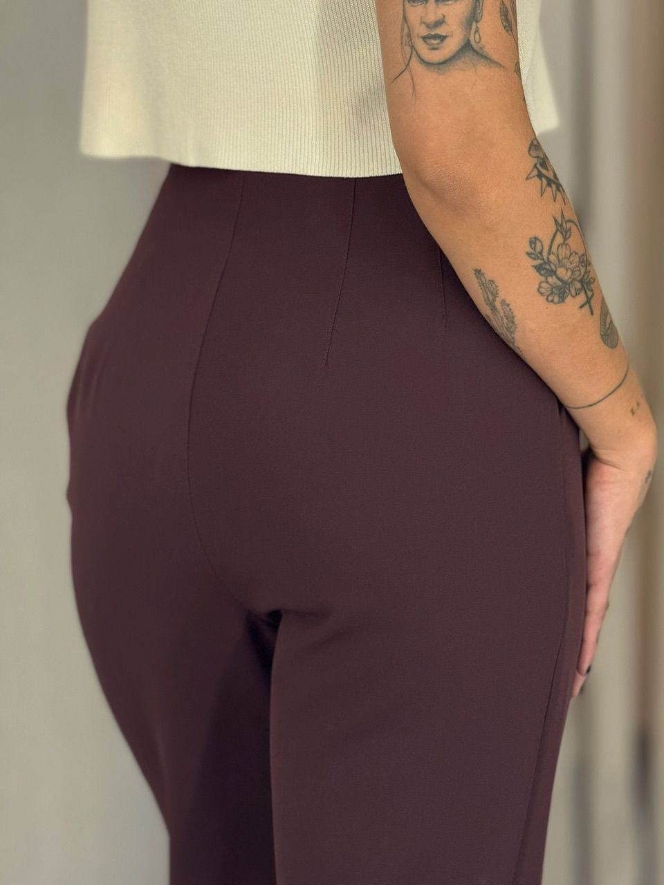 CALÇA AURORA ALFAIATARIA CAFÉ