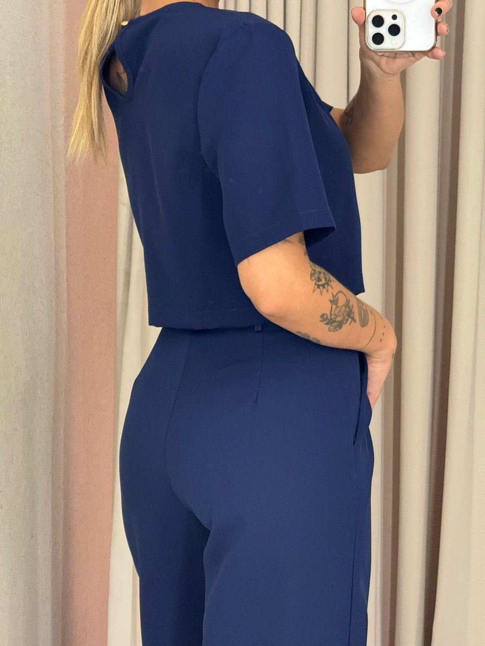 CONJUNTO MARIA LAURA CALÇA marinho