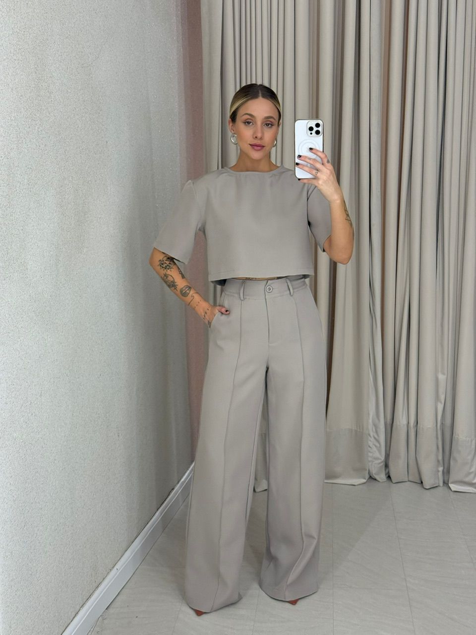 CONJUNTO MARIA LAURA CALÇA Caqui