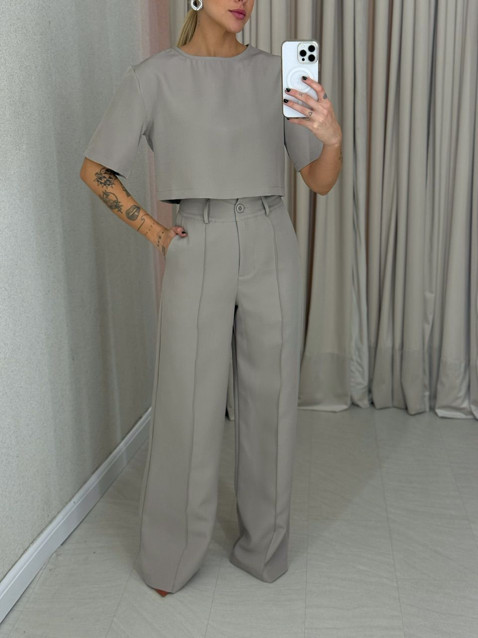 CONJUNTO MARIA LAURA CALÇA Caqui