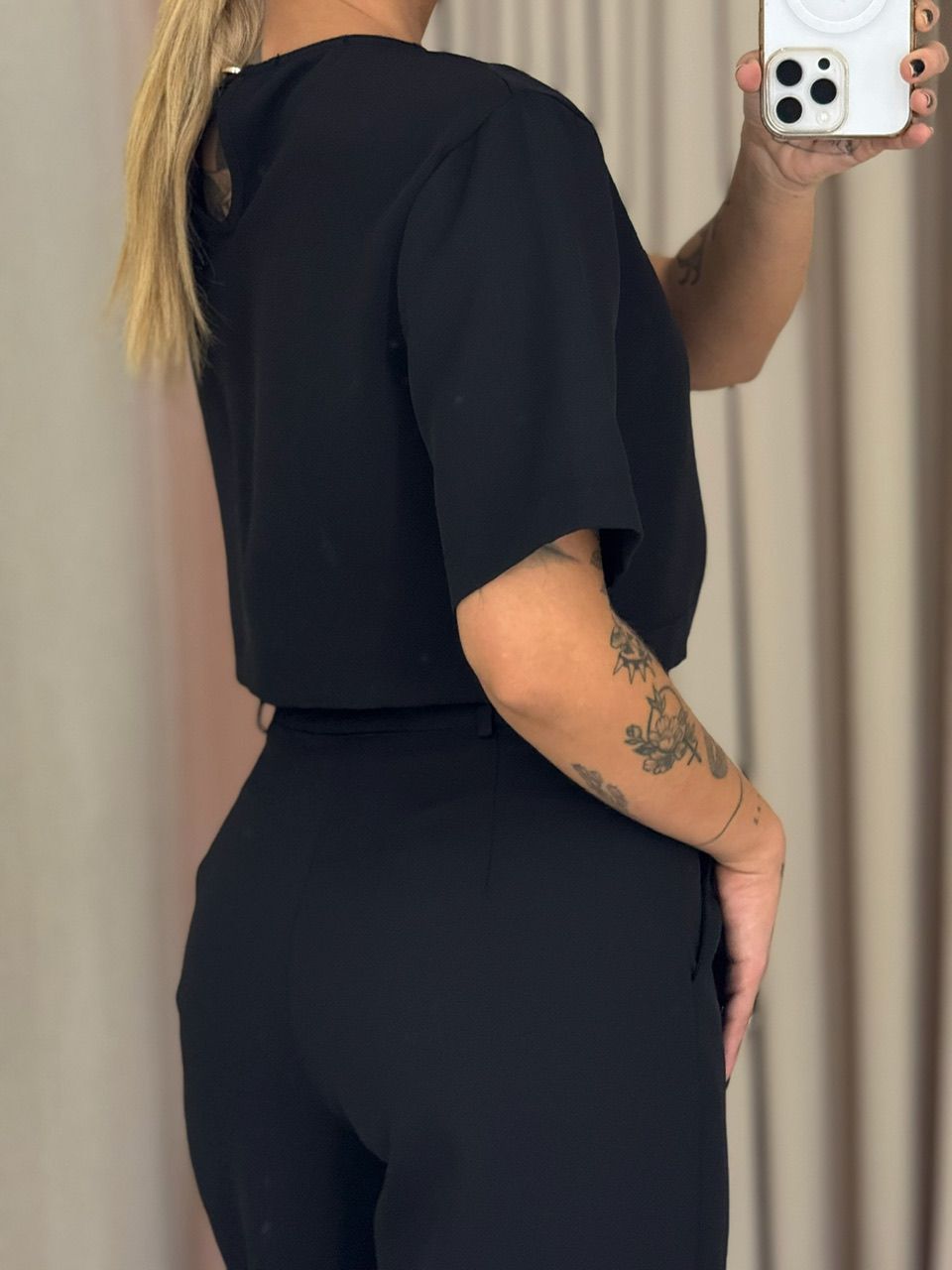 CONJUNTO MARIA LAURA CALÇA preto