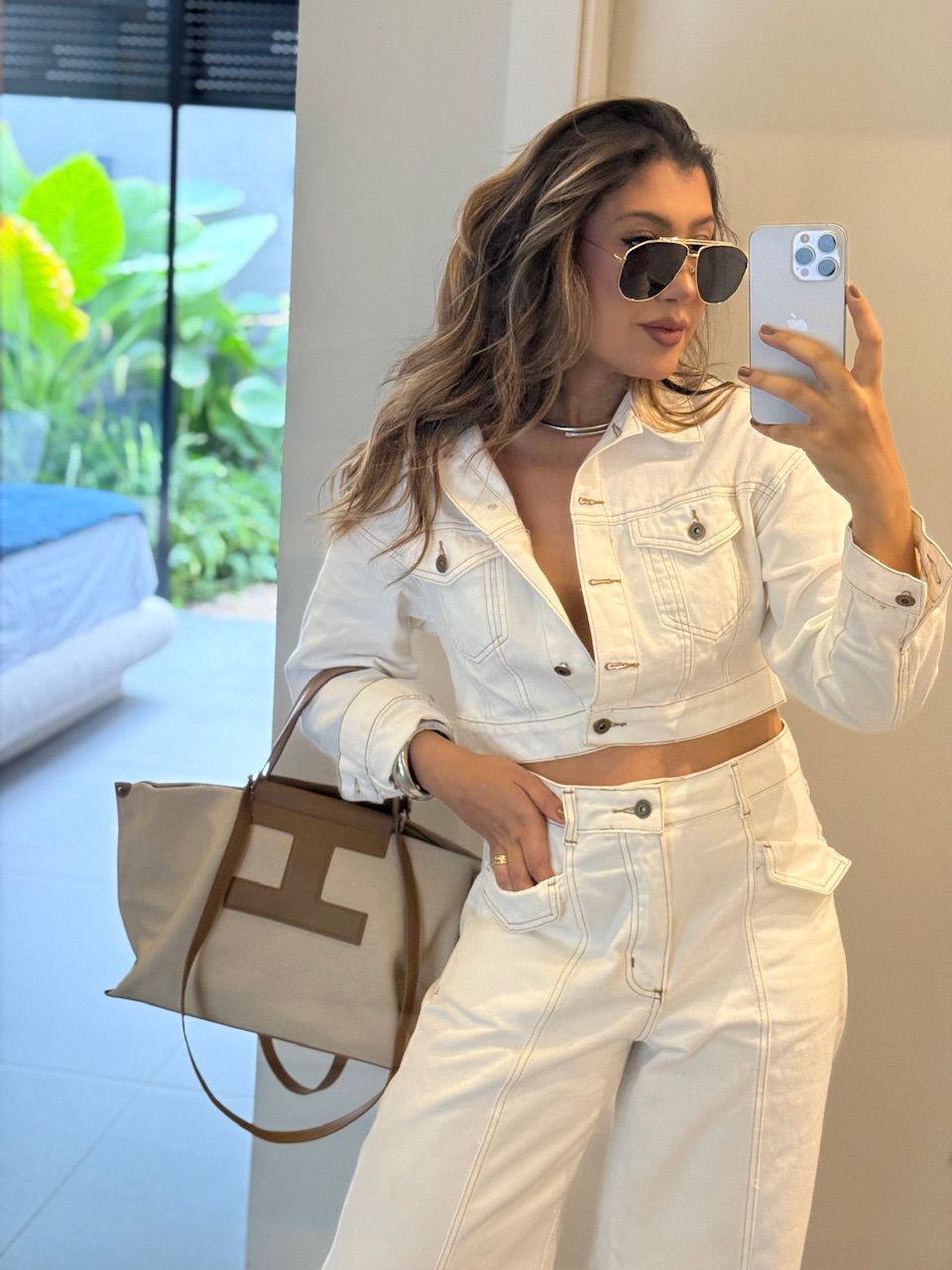 JAQUETA SABRINA JEANS CRU