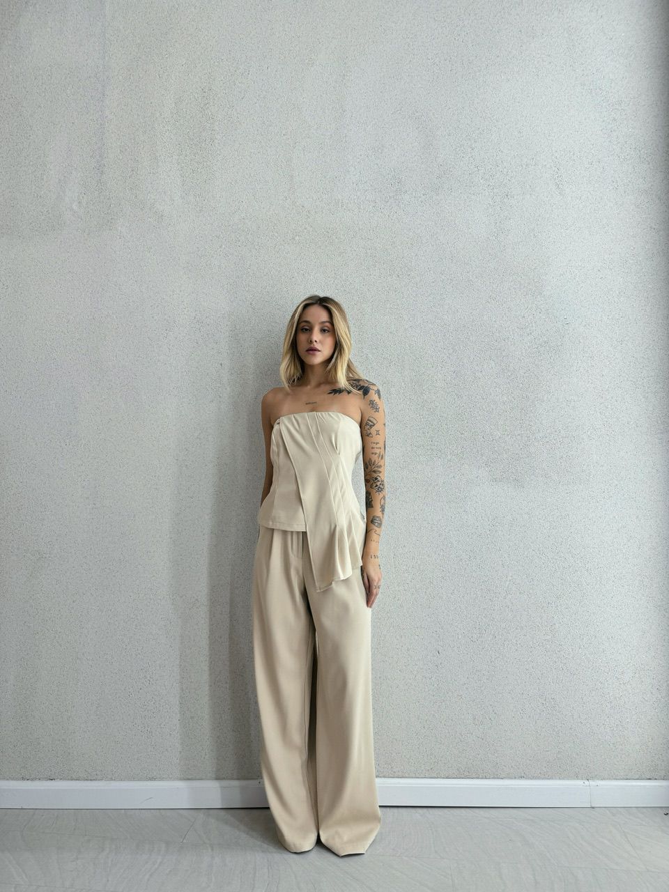 CONJUNTO MARCELA CALÇA NUDE