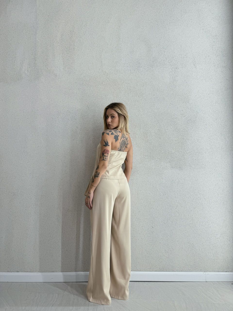 CONJUNTO MARCELA CALÇA NUDE