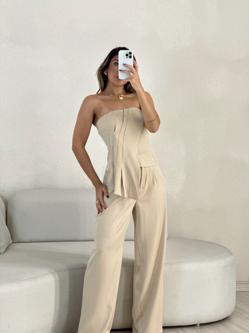 CONJUNTO MARCELA CALÇA NUDE