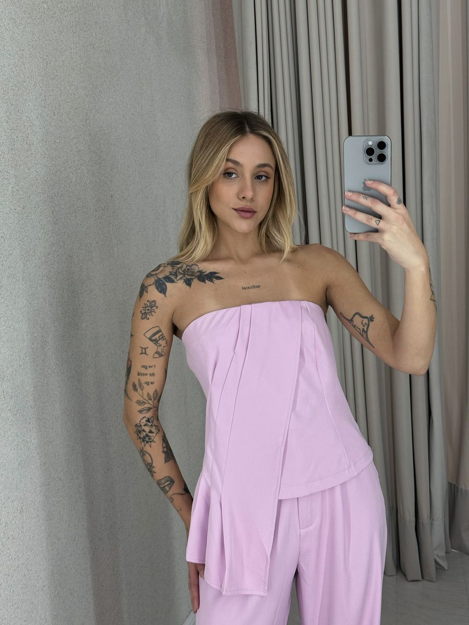 CONJUNTO MARCELA CALÇA ROSA