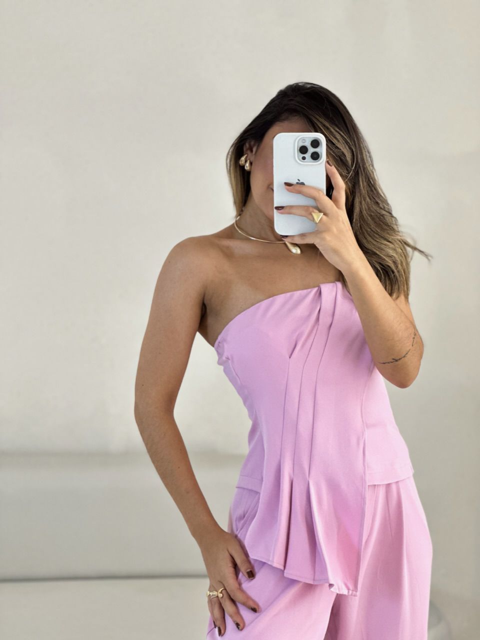 CONJUNTO MARCELA CALÇA ROSA