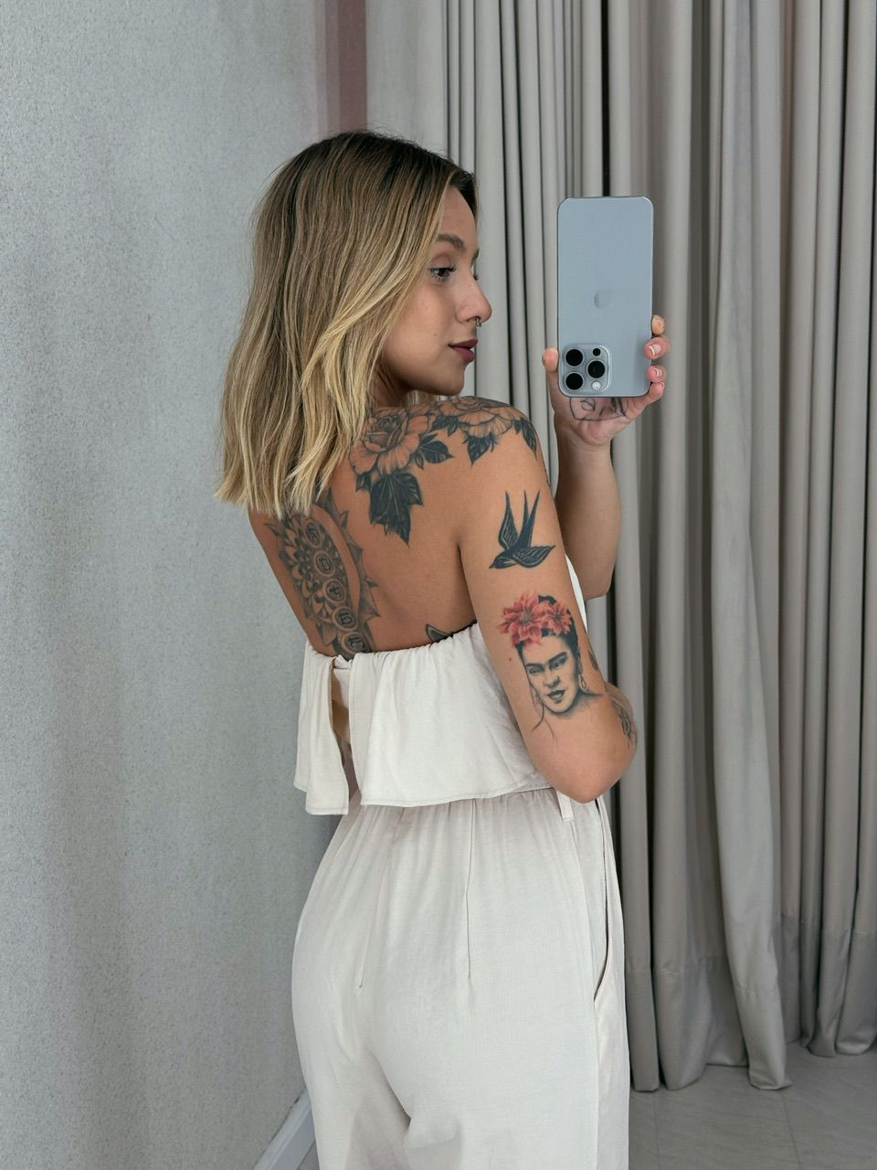  MACACÃO CECILIA TOMARA QUE CAIA NUDE