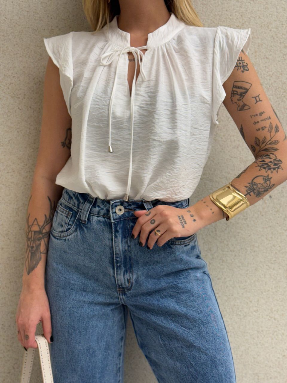 BLUSA IVY GOLA OFF