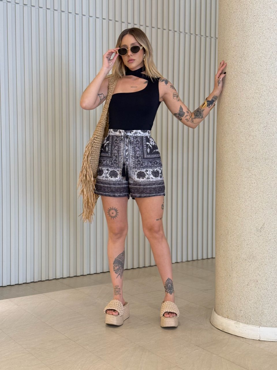 SHORT KATE ESTAMPADO CHUMBO