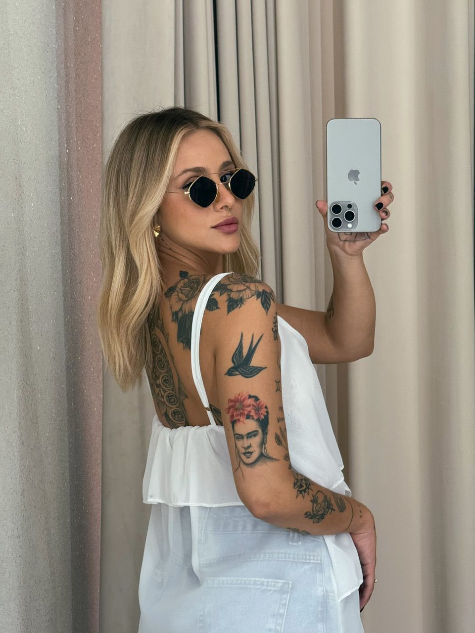 BLUSA JULIETA BABADOS BRANCO