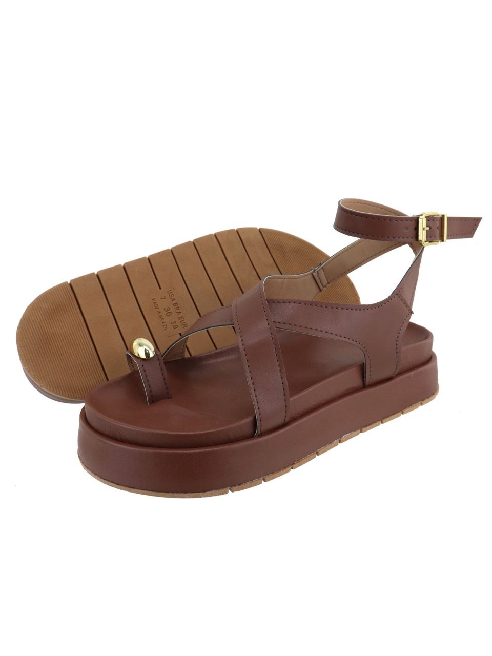 FLATFORM MAISA Marrom