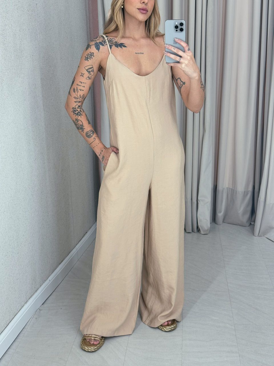 MACACÃO ANA BEATRIZ ALÇA Nude