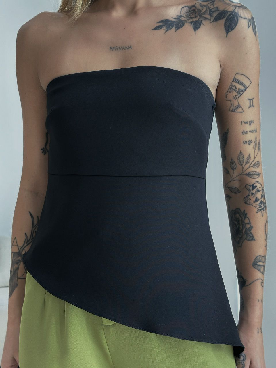 BLUSA TOMARA QUE CAIA PRETA