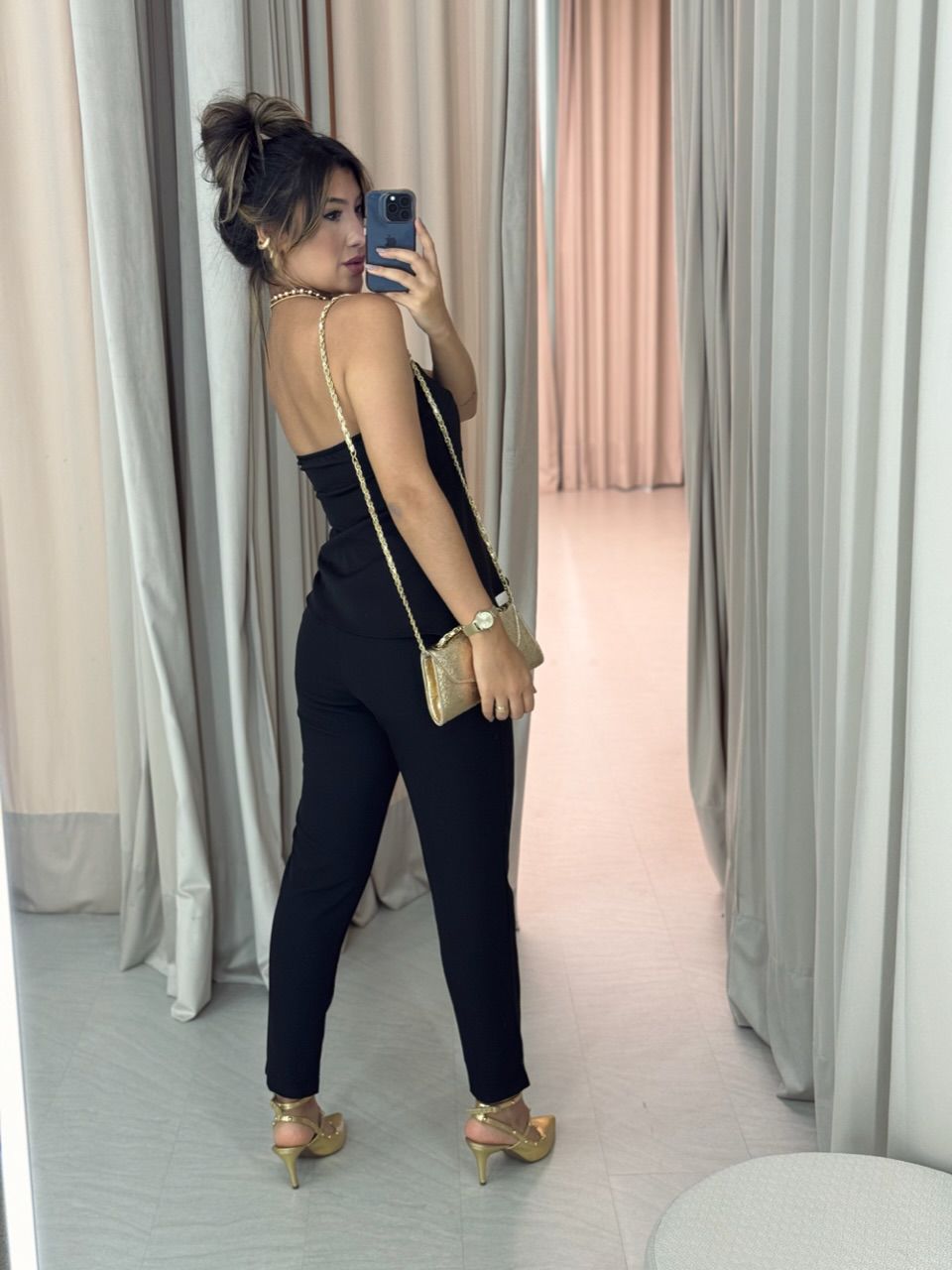 BLUSA TOMARA QUE CAIA PRETA