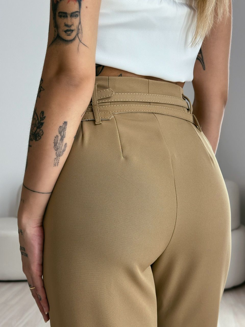 CALÇA YARA SKINNY CAPUCCINO 