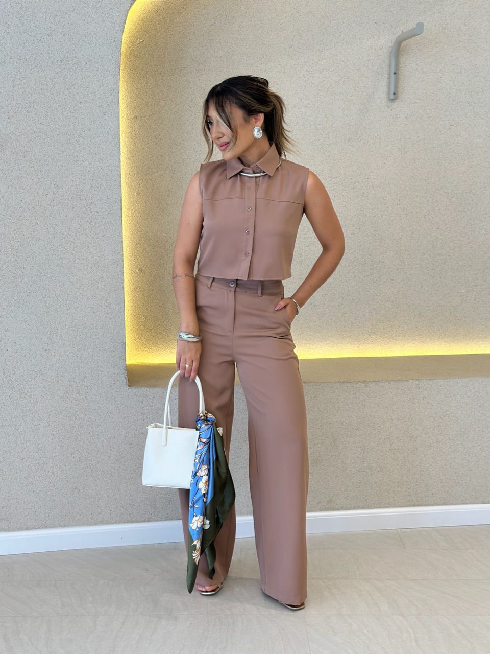 CONJUNTO KAREN CALÇA NUDE