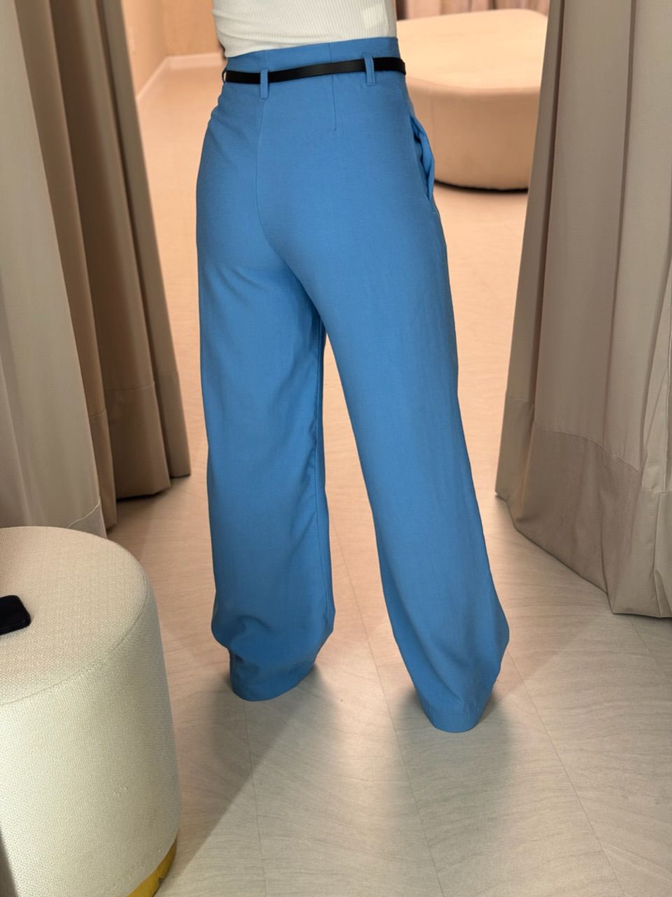 CALÇA JÚLIA PANTALONA AZUL