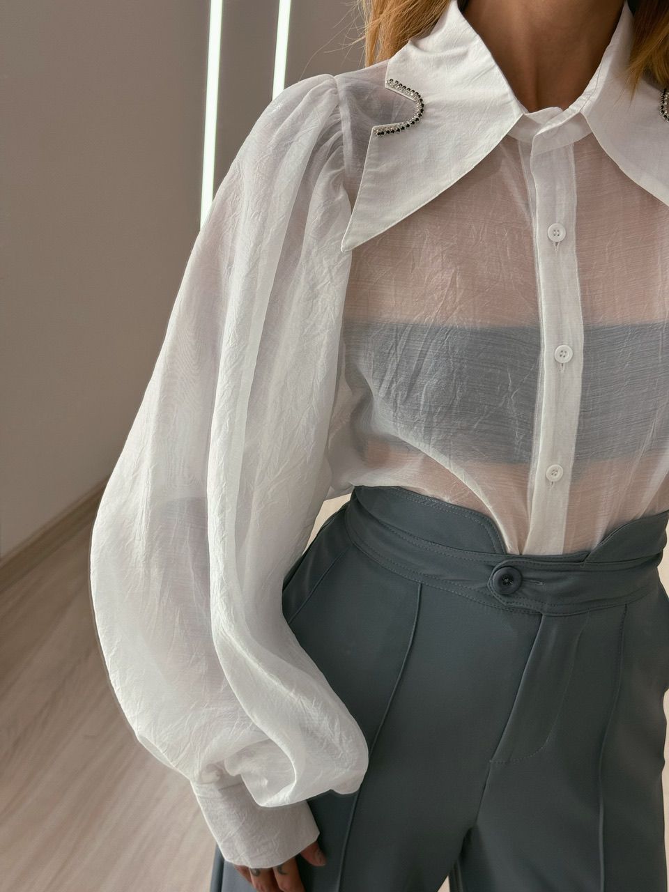 CAMISA ANA LAURA BUFANTE OFF