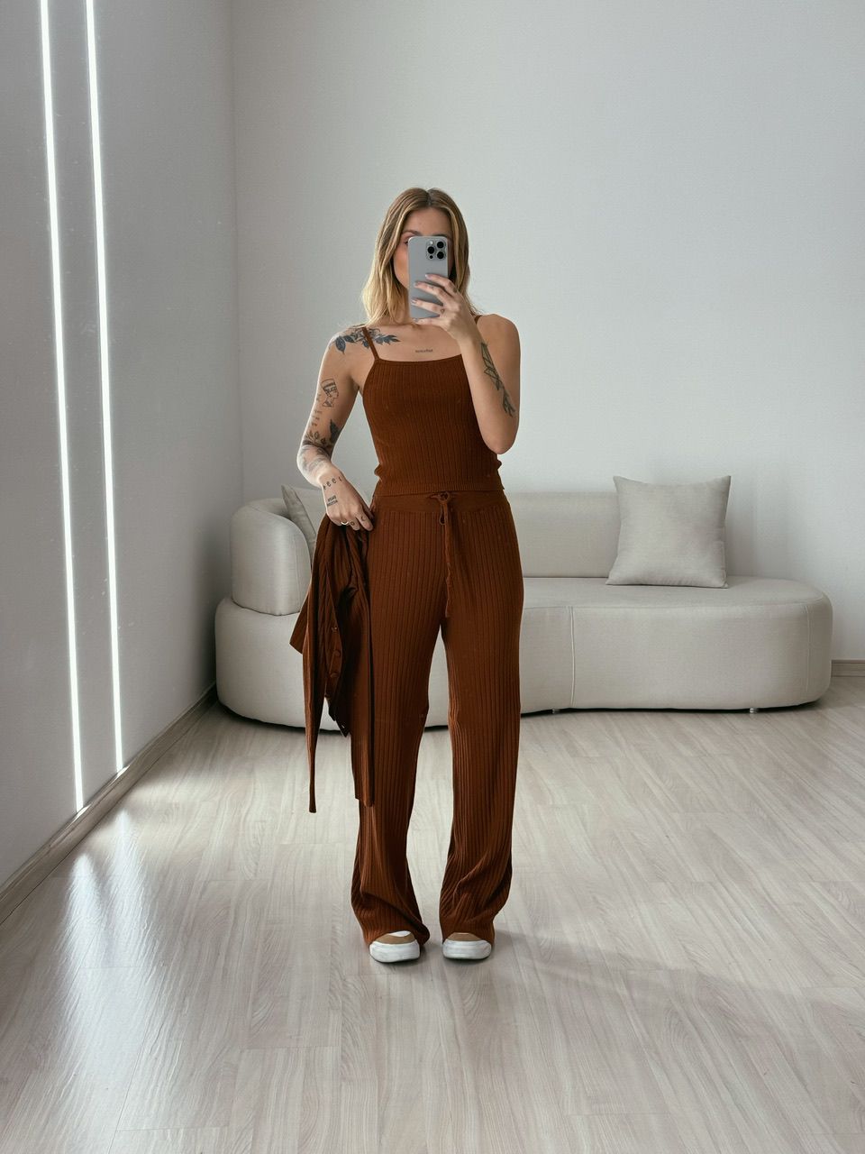 CONJUNTO EMÍLIA MODAL CARAMELO
