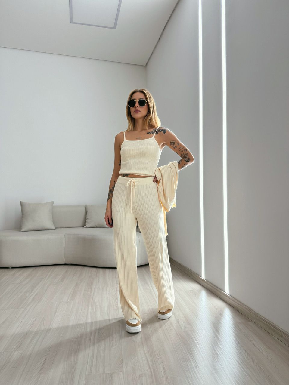 CONJUNTO EMÍLIA MODAL MARFIM