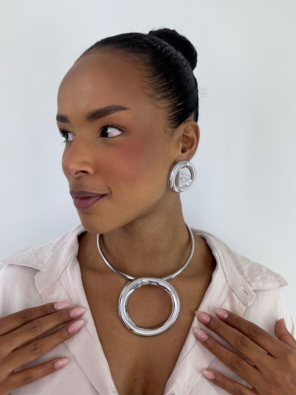CONJUNTO SUZI CHOKER PRATA