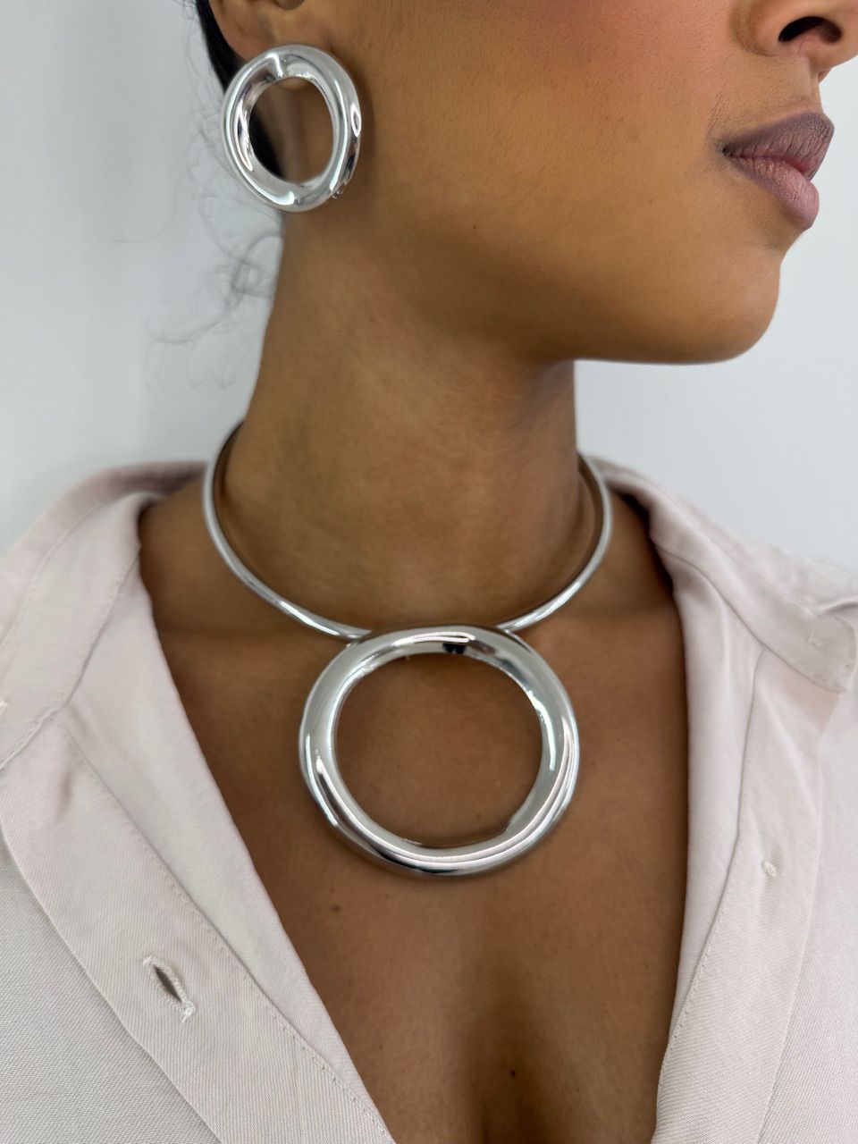 CONJUNTO SUZI CHOKER PRATA