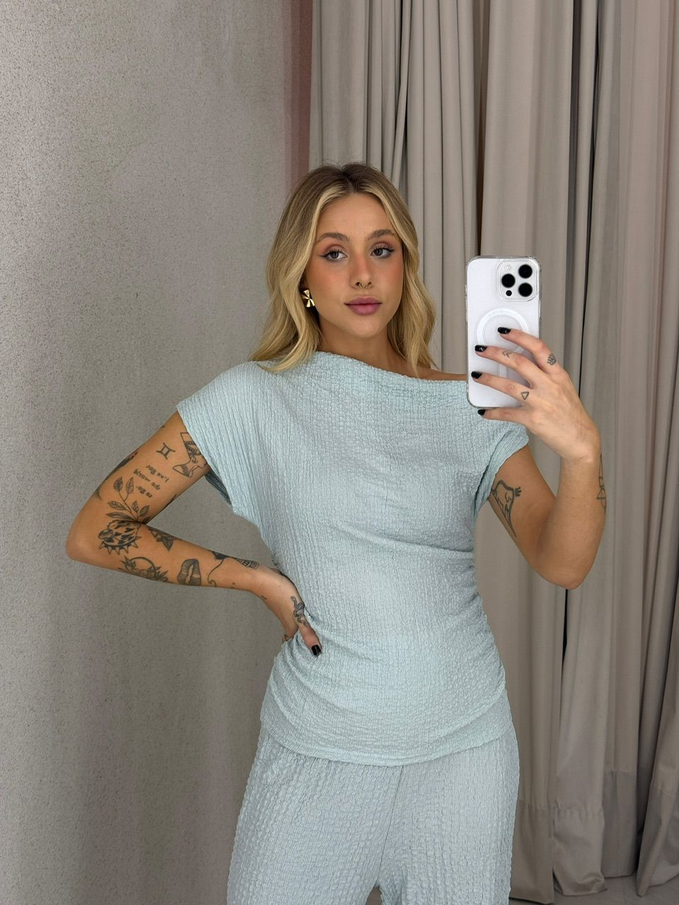 CONJUNTO MIRA CALÇA AZUL
