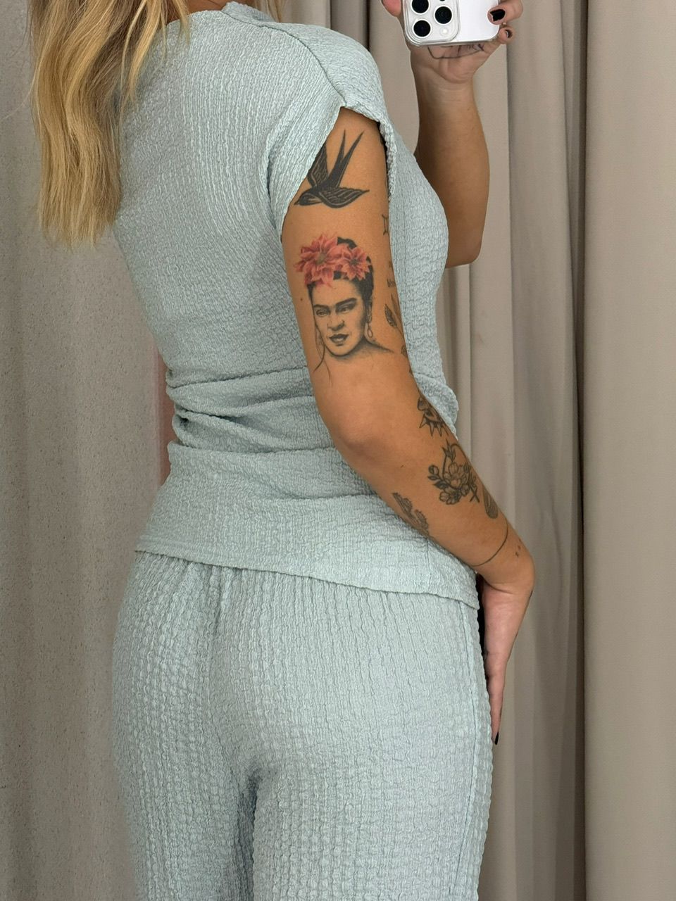 CONJUNTO MIRA CALÇA AZUL