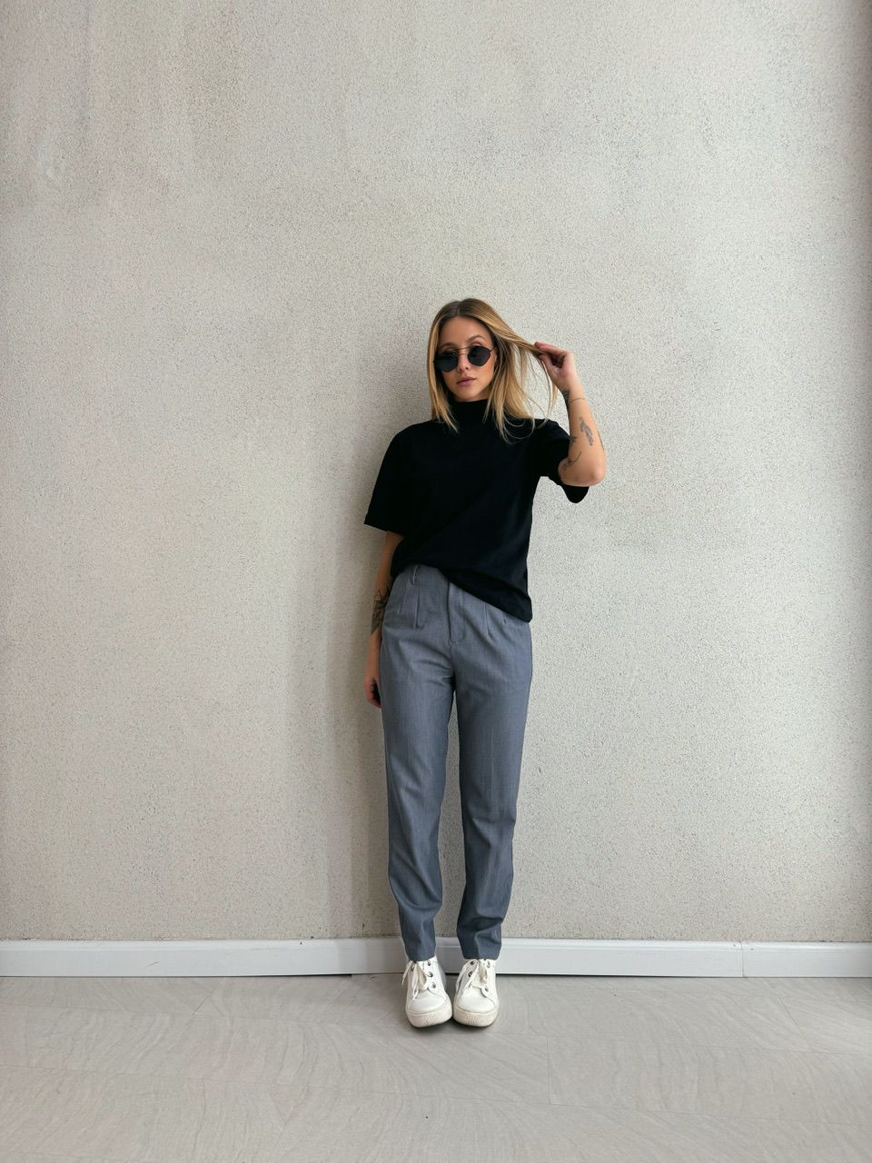 BLUSA GABRIELA BASIC PRETA