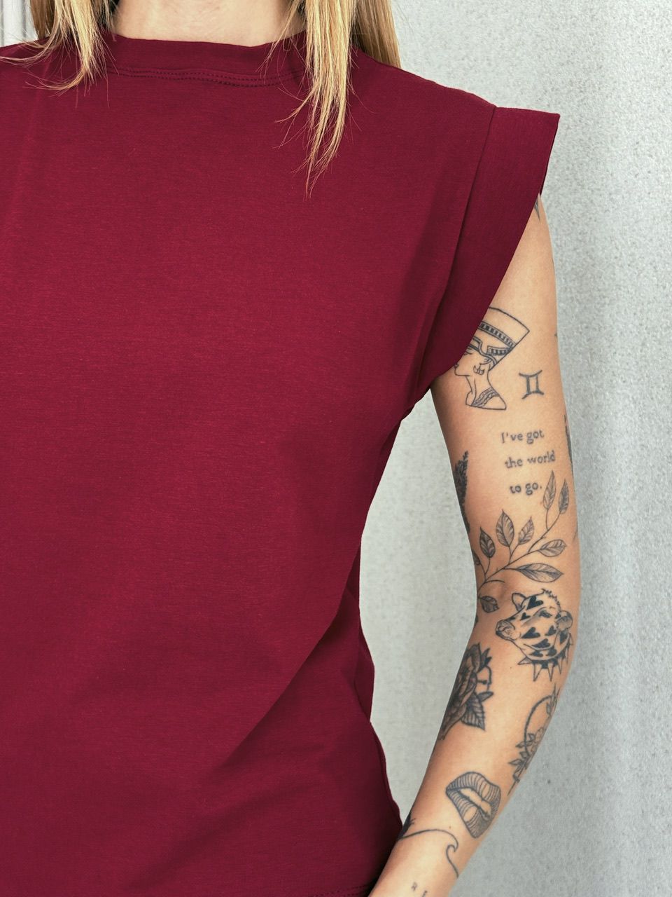 BLUSA PIETRA CAVADA CHERRY RED