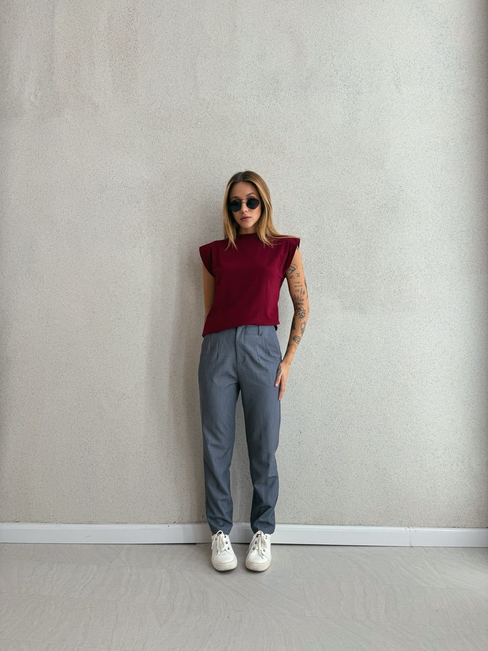 BLUSA PIETRA CAVADA CHERRY RED